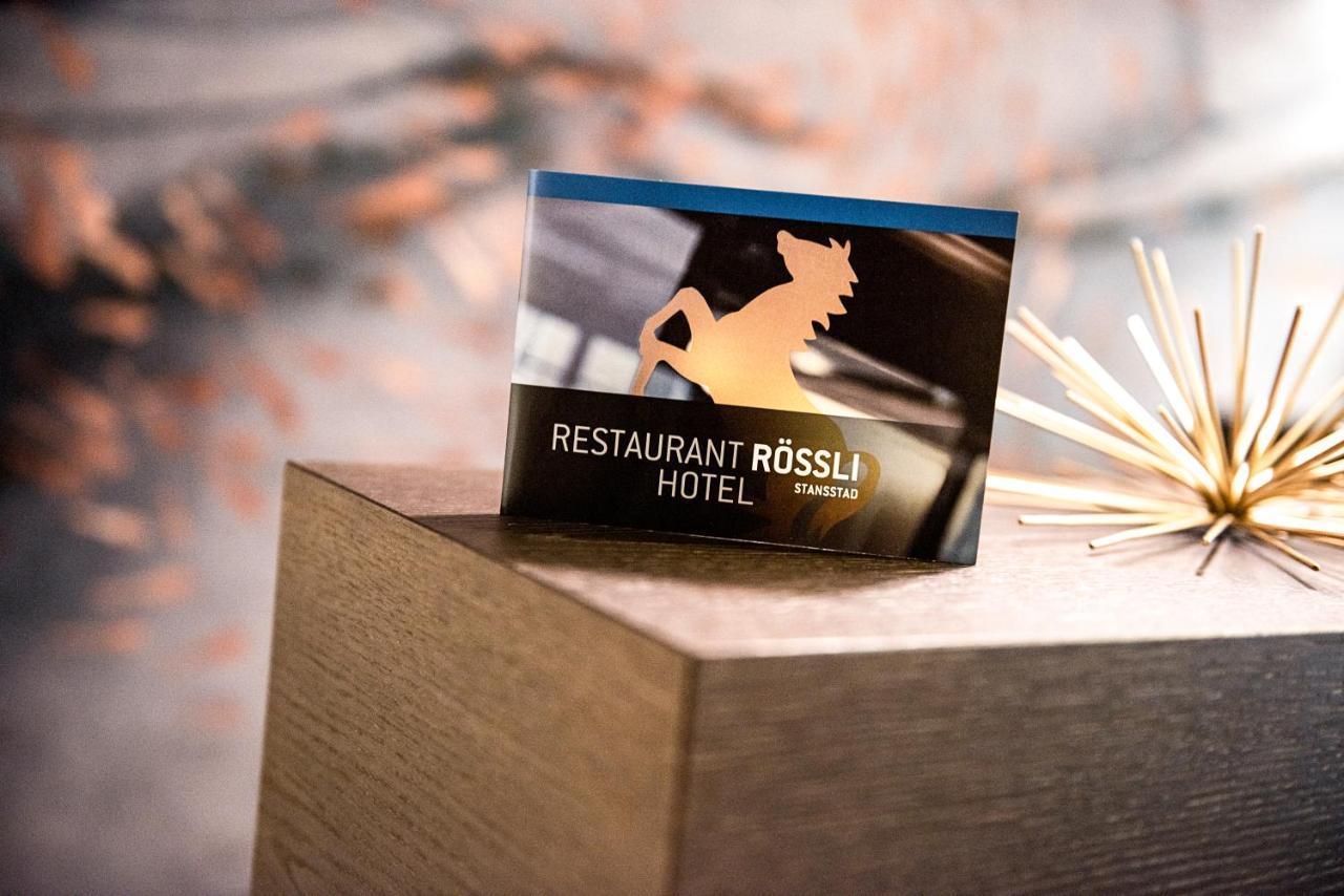 Hotel & Restaurant Roessli シュタンスシュタット エクステリア 写真